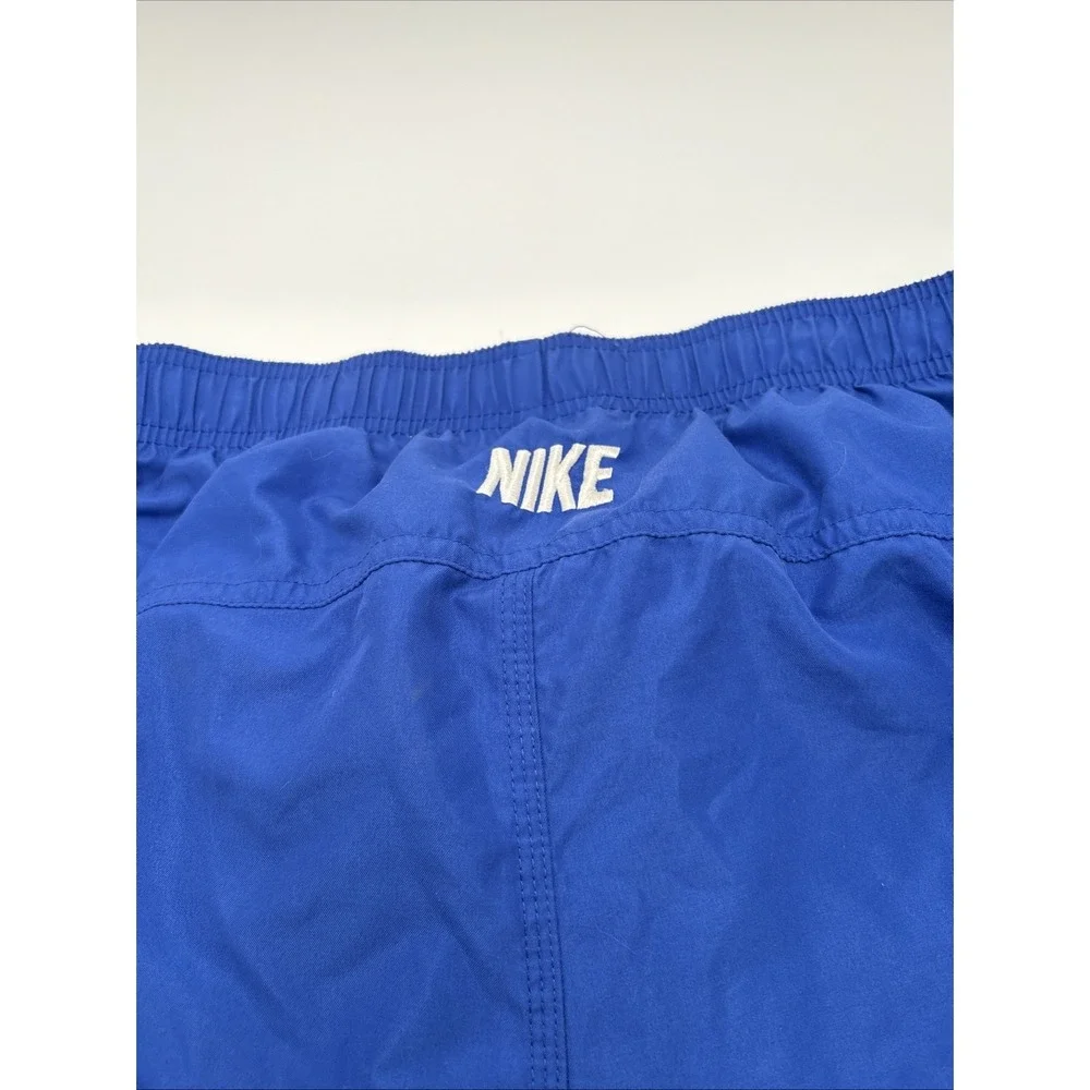Nike Swimming Shorts Mens Size Large W/pockets Swim‎ Swoosh Embroidered On Back